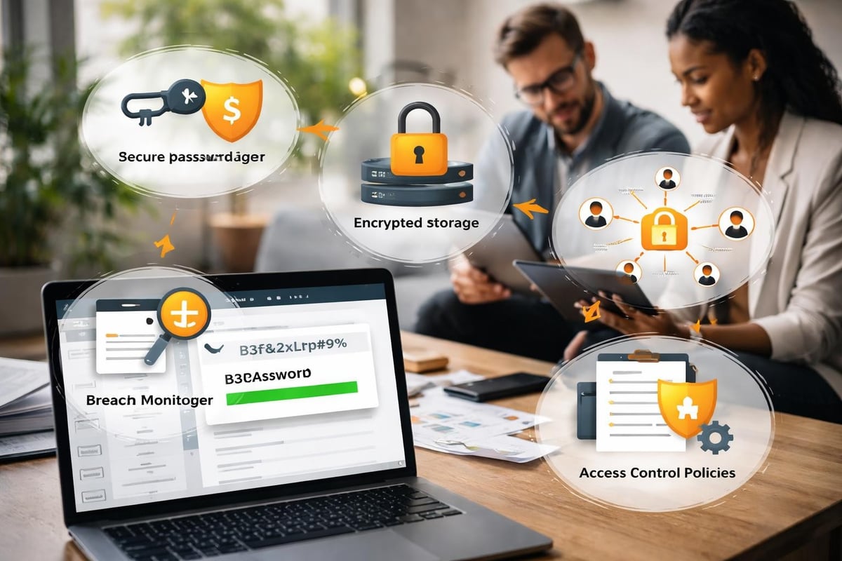 Password manager workflow