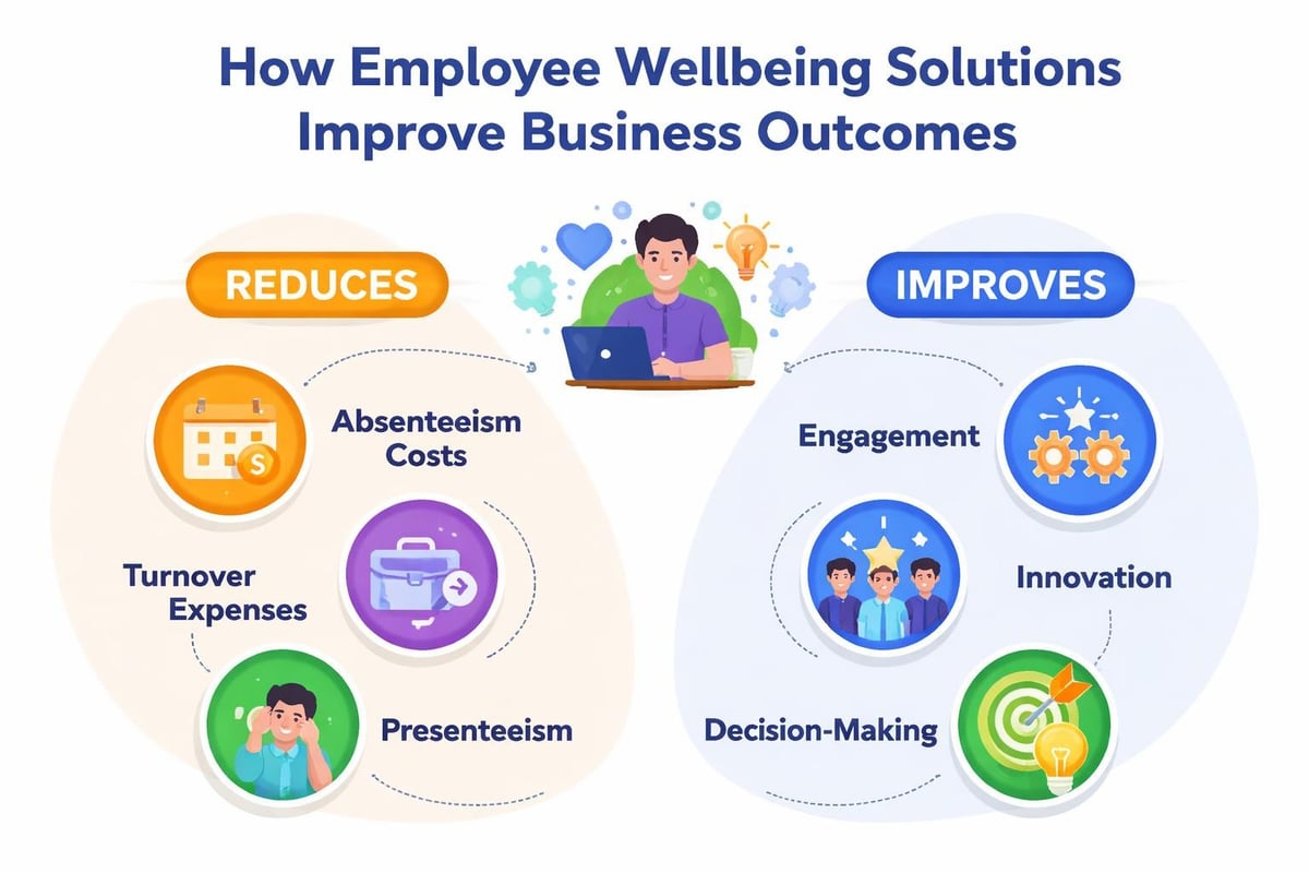 Financial and performance impacts of employee wellbeing