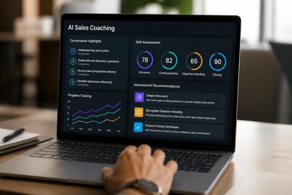 AI feedback dashboard