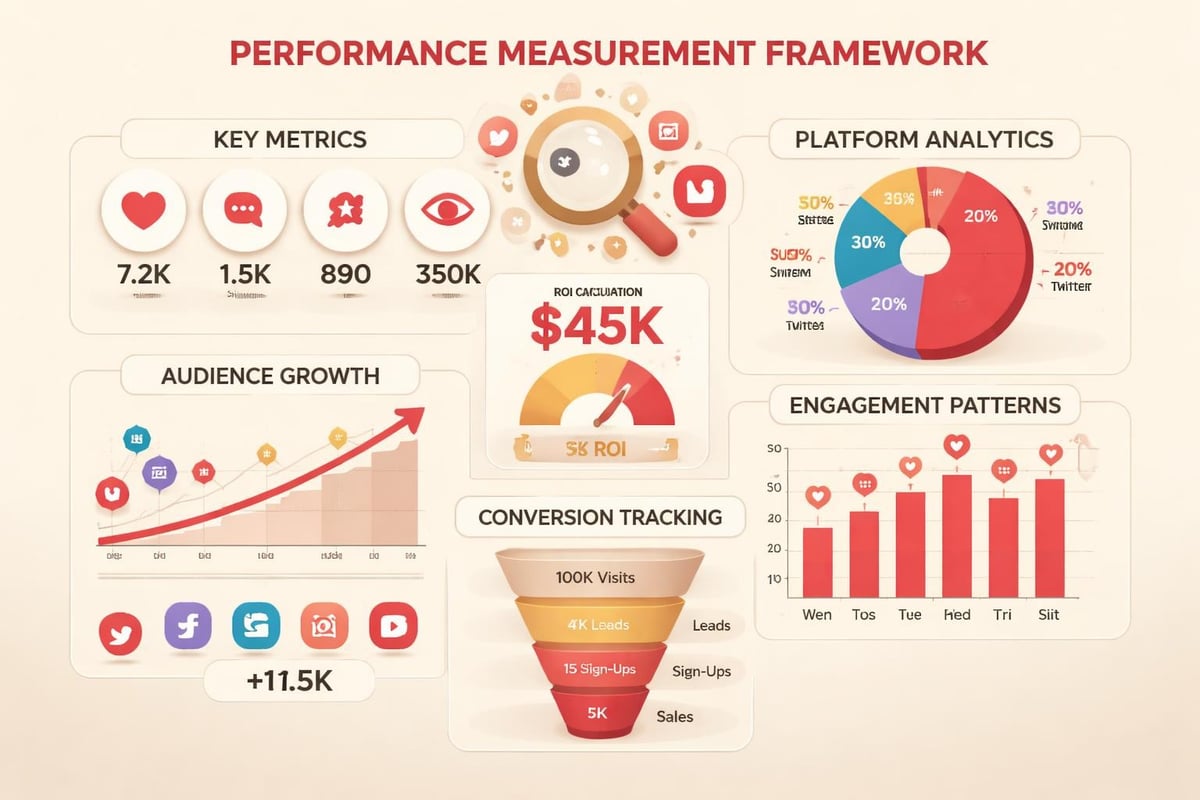 Social media analytics dashboard