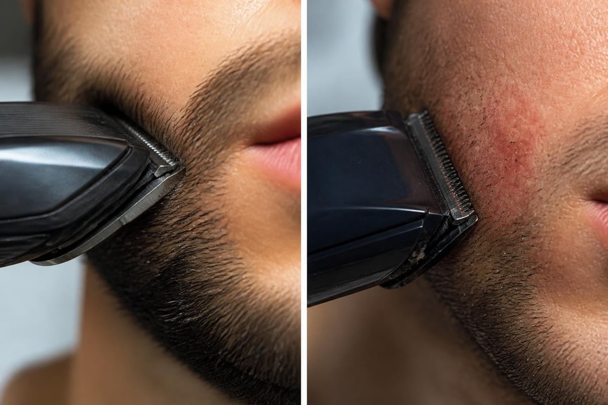 Blade quality impact on follicle health