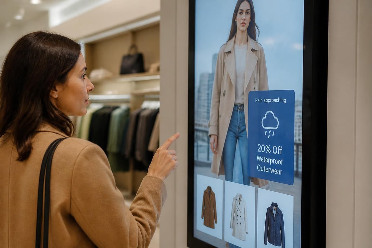 Digital signage capabilities