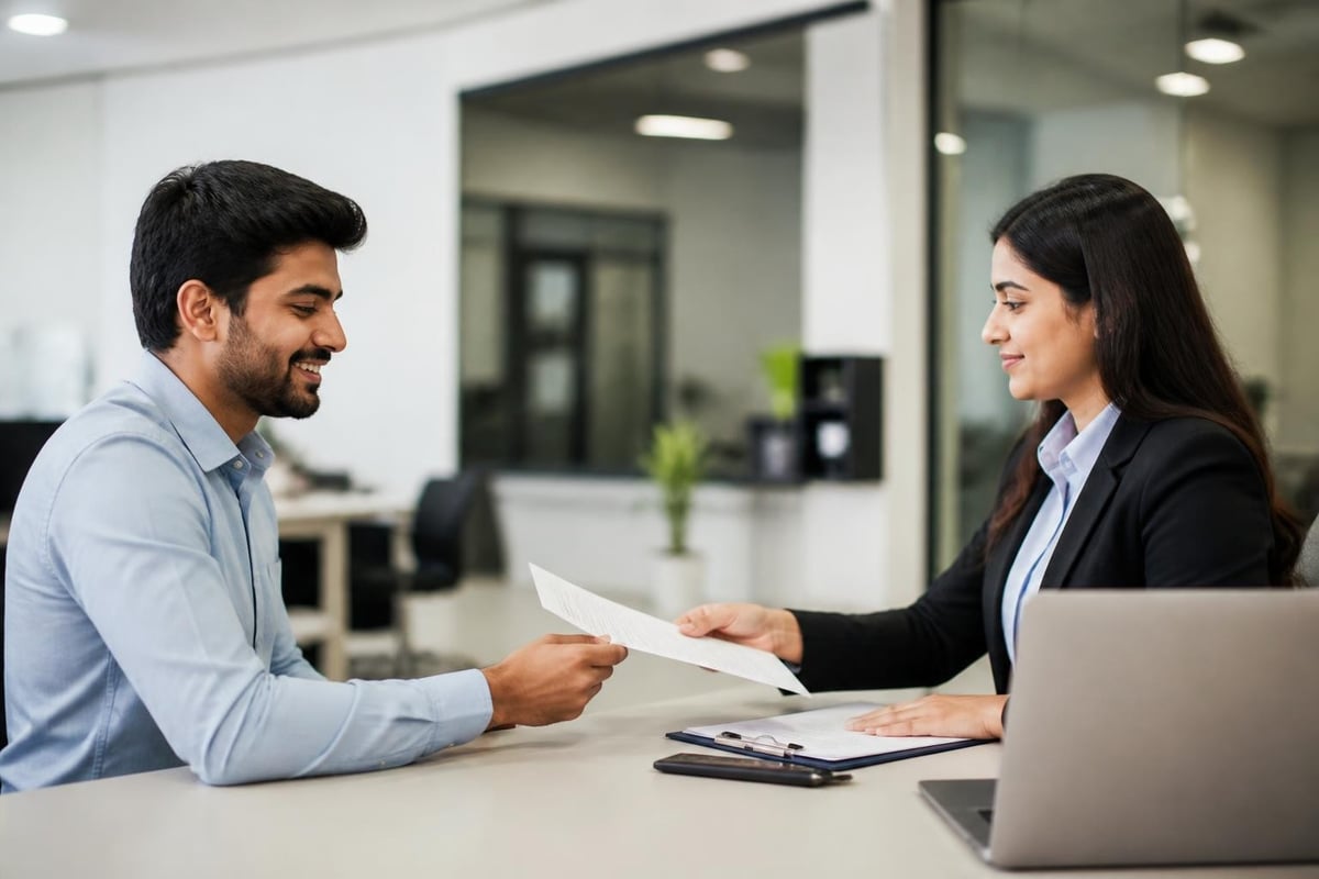 Loan application workflow