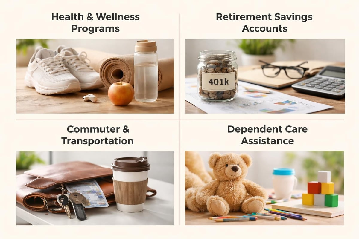 Categories of pre-tax benefits