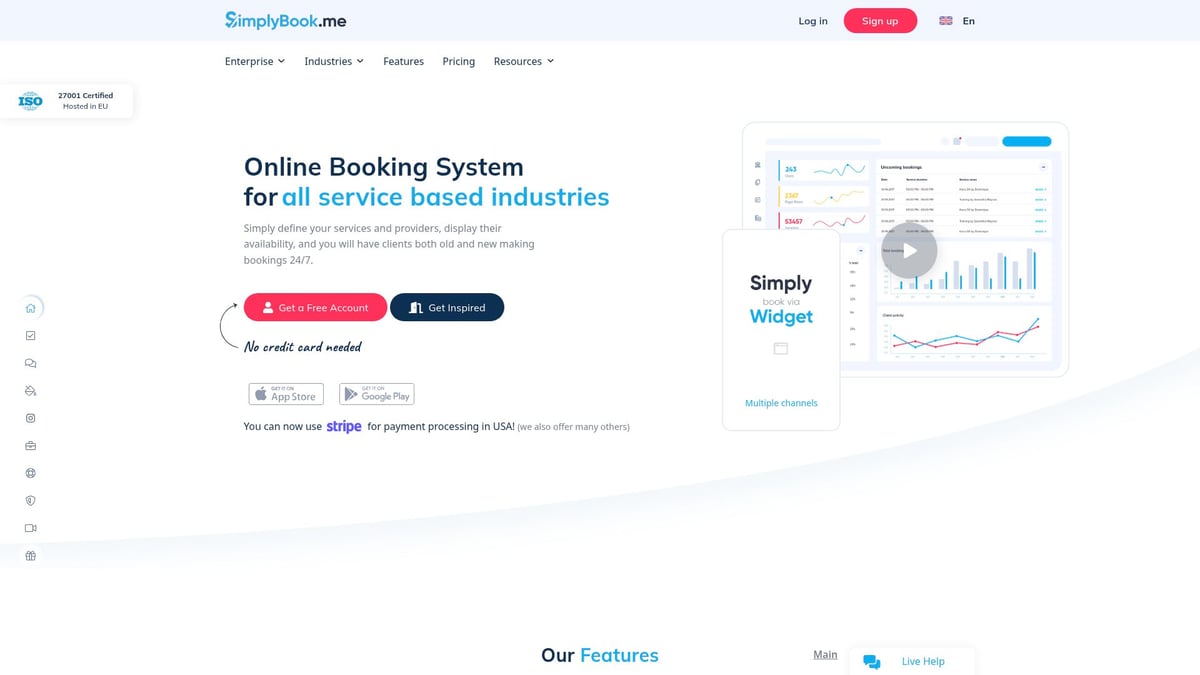 7 Brilliant Booking System Examples to Inspire You in 2026 - SimplyBook.me