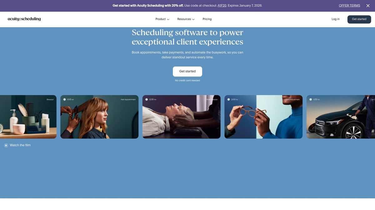 7 Brilliant Booking System Examples to Inspire You in 2026 - Acuity Scheduling