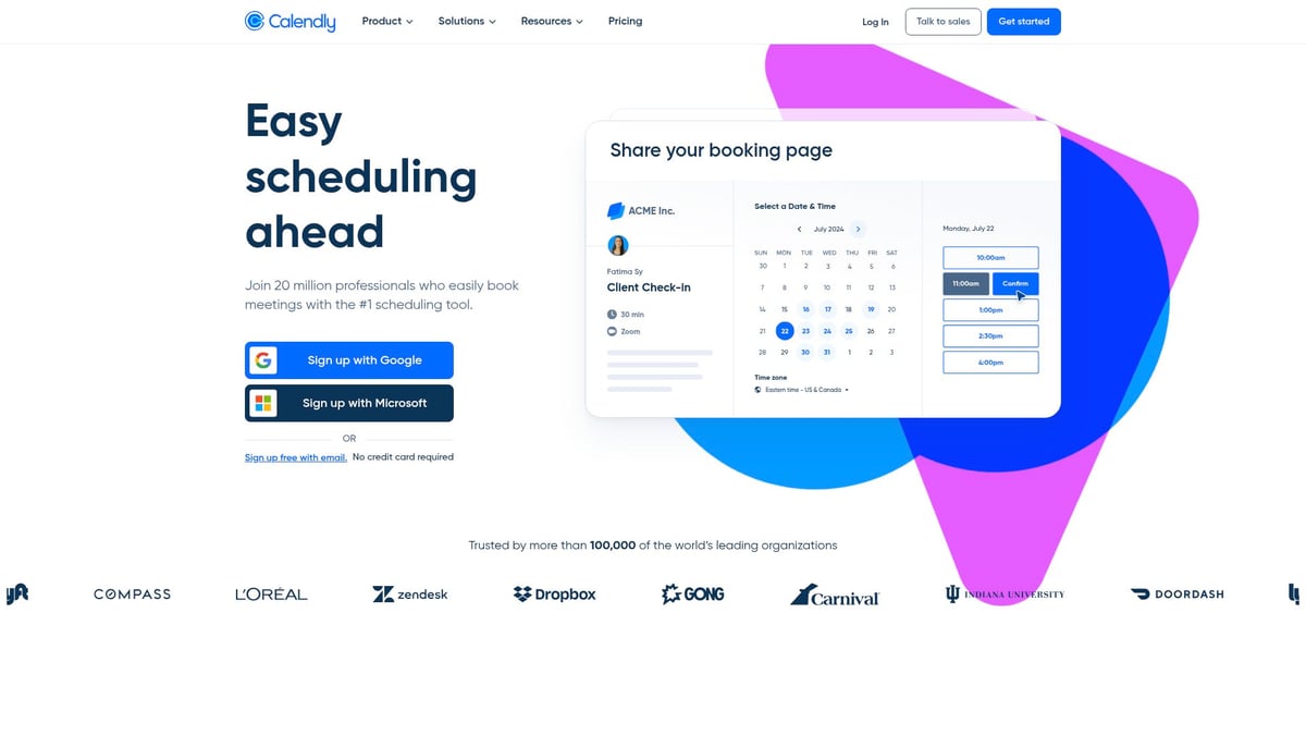 7 Brilliant Booking System Examples to Inspire You in 2026 - Calendly