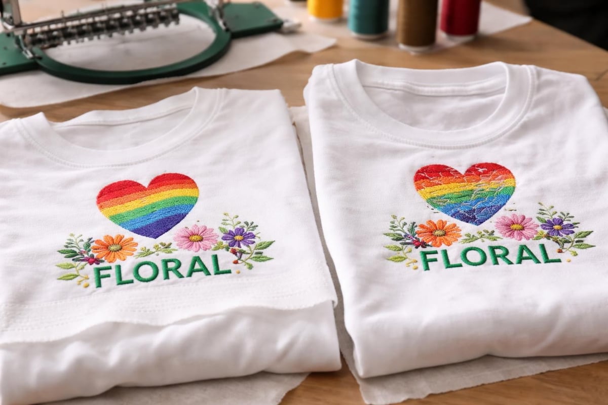 Embroidery quality factors