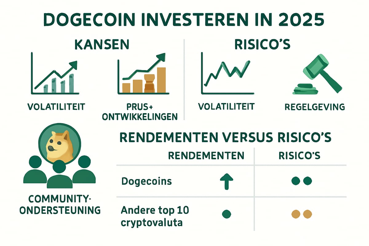 Dogecoin Investeren in 2025: Kansen en Risico’s