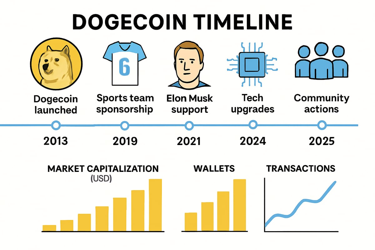Wat is Dogecoin? Geschiedenis en Ontwikkeling