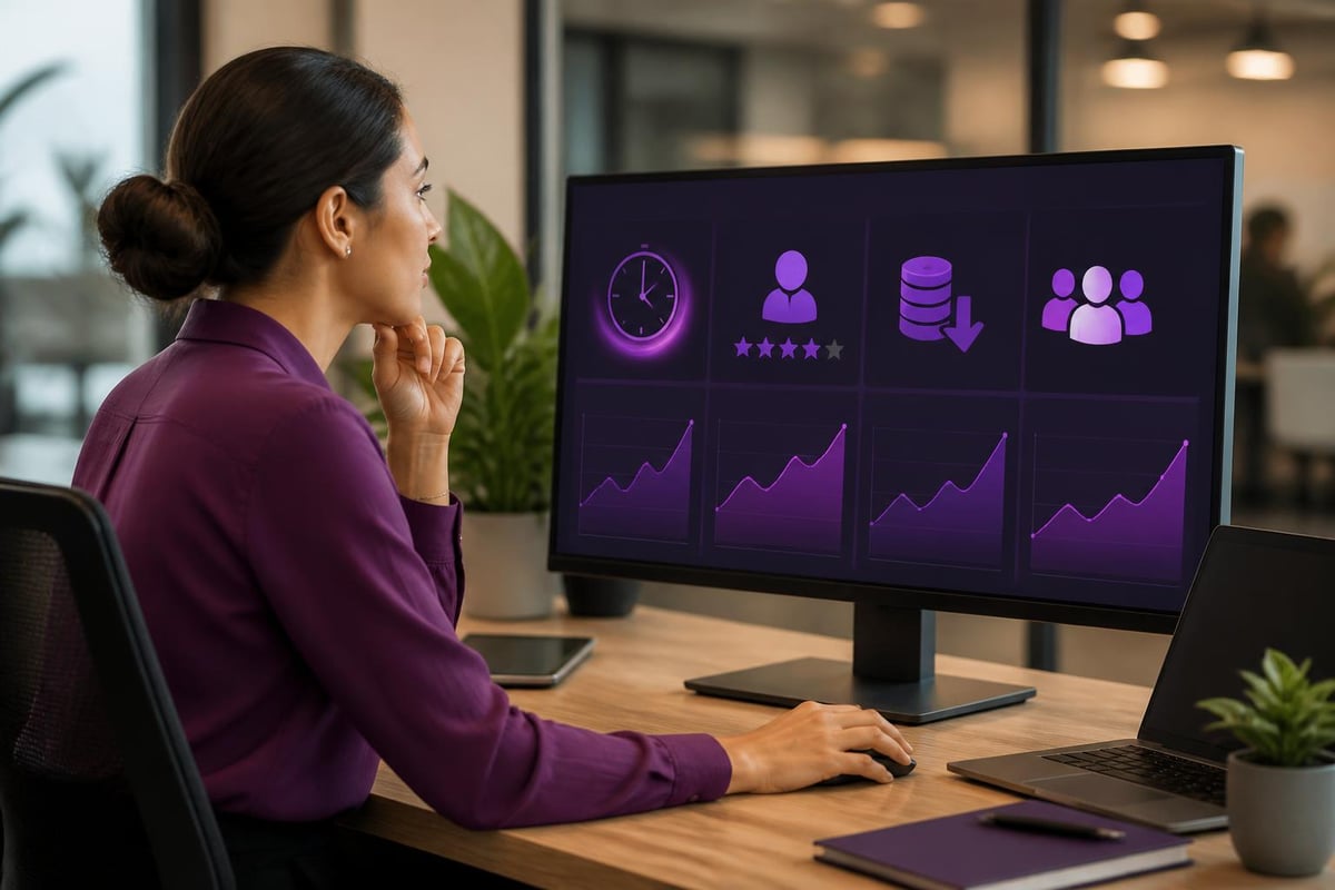 AI recruitment metrics dashboard