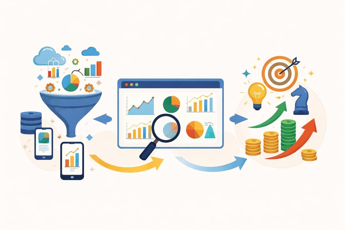 Fases do fluxo de trabalho de análise web