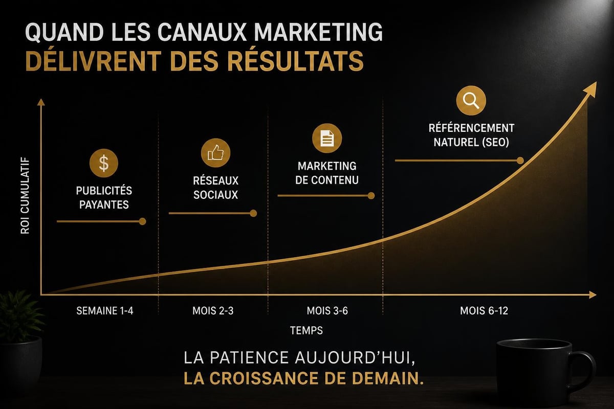 Digital marketing timeline and milestones