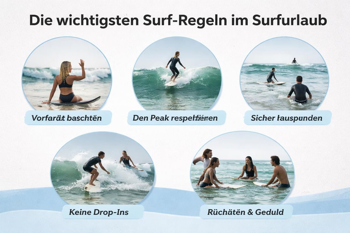 Surf etiquette and safety