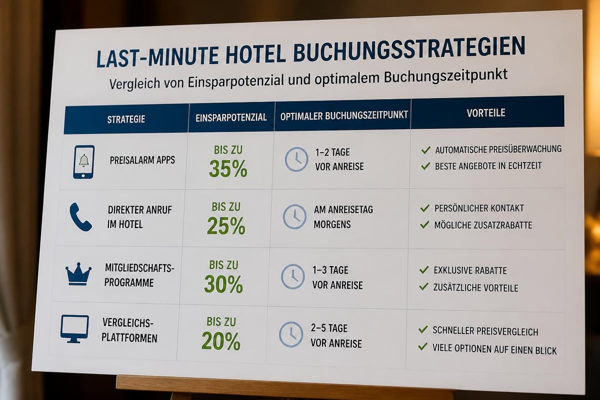 Last-minute booking apps