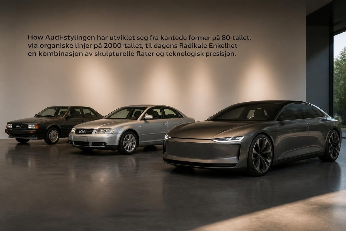 Audi design evolution