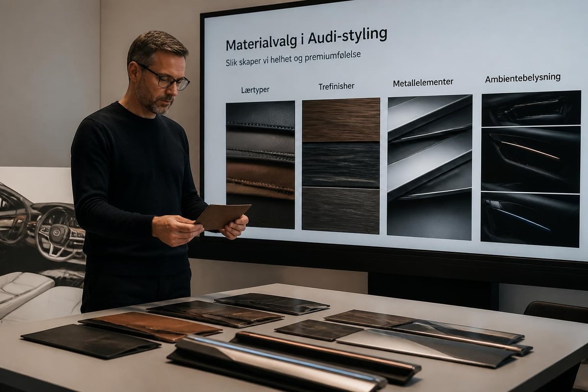 Audi interior materials