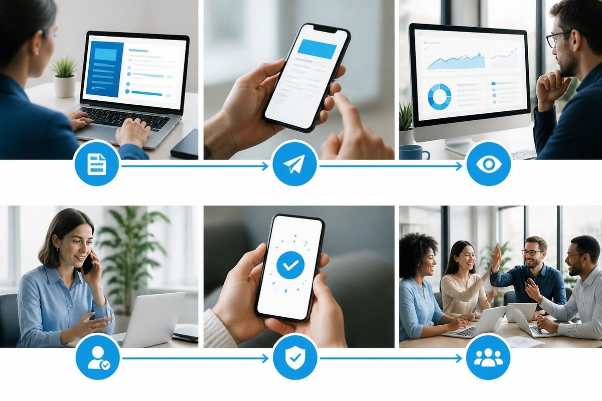 Invoice payment workflow stages