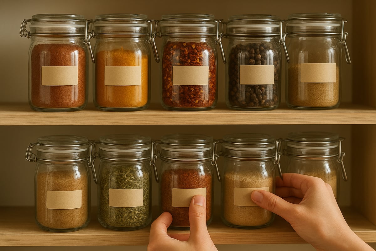 Conseils pratiques pour conserver les épices et condiments plus longtemps