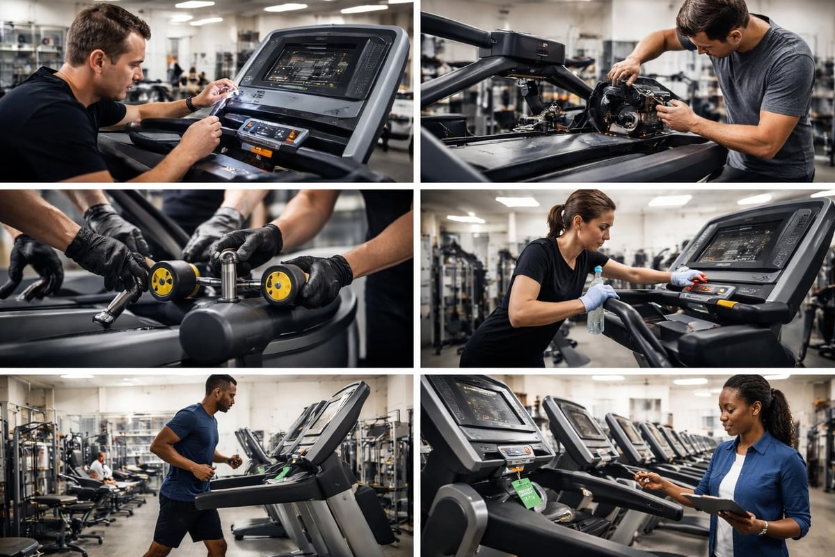 Refurbishment process stages