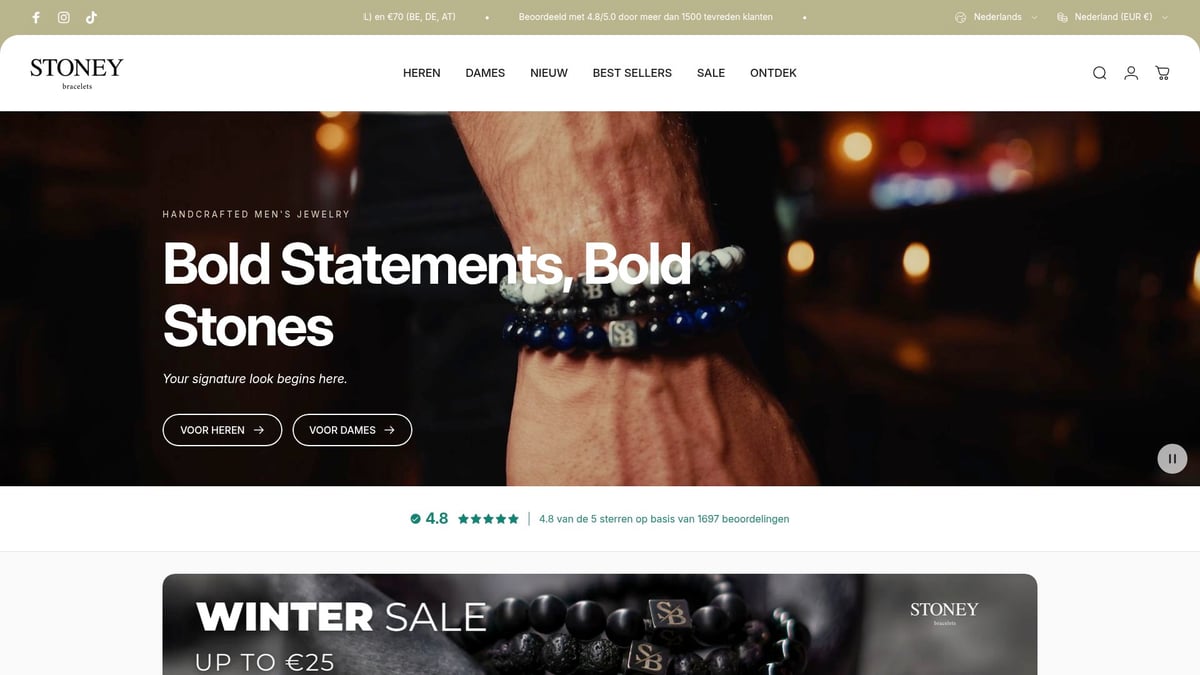 Bracelet For Men Guide 2026: Stylish & Timeless Wear - Handmade Natural Stone Bracelets from Stoney Bracelets