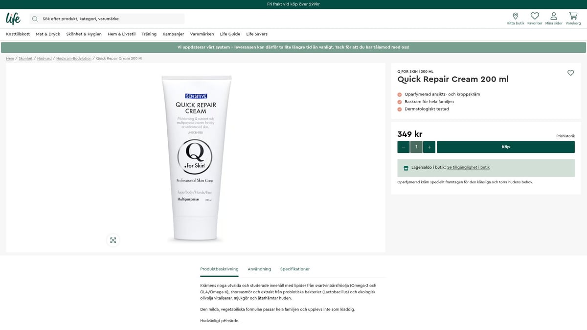 9 Best Body Lotions for Dry Skin 2025 – Moisture Boost for Softer Skin - Q for Skin Quick Repair Cream – All-round for the Whole Family