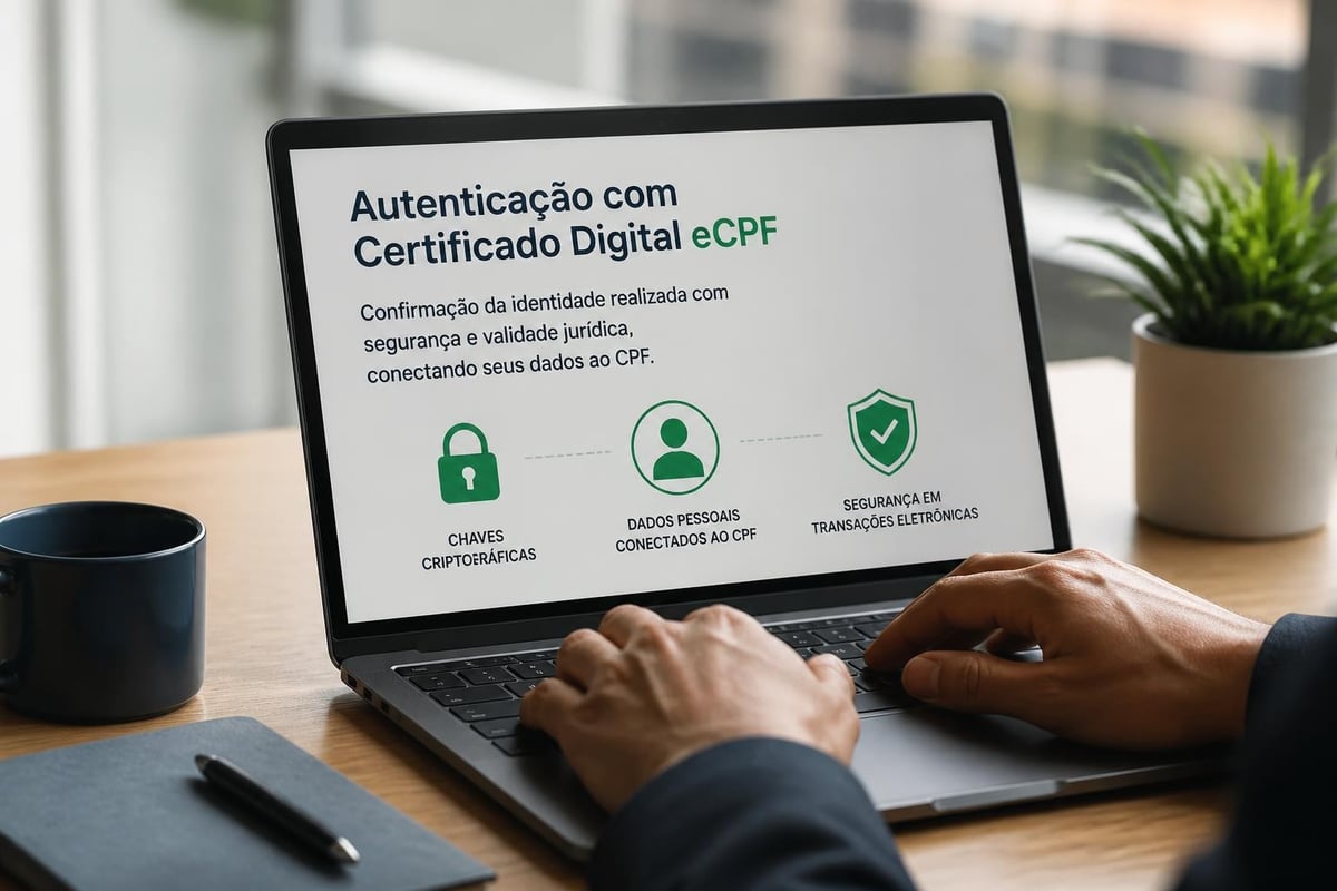Processo de autenticação digital