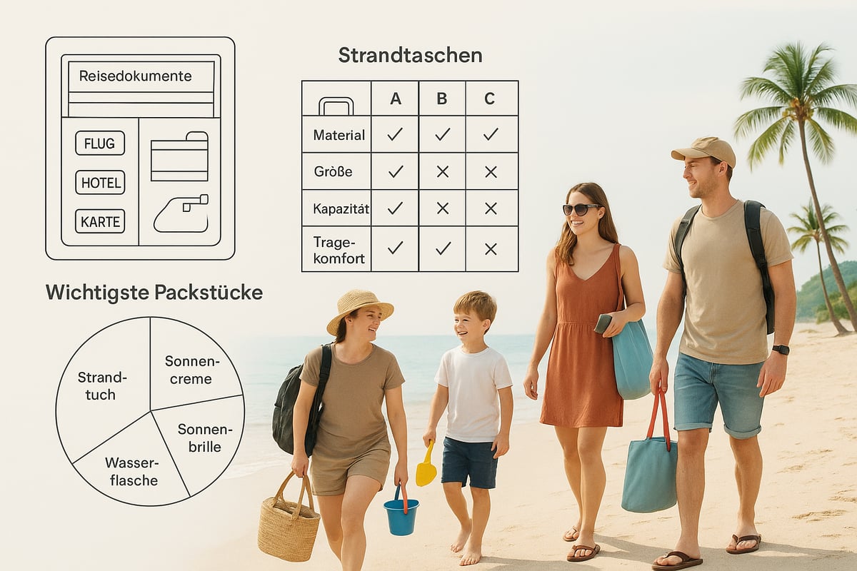 Packtipps für Familien, Paare und Alleinreisende
