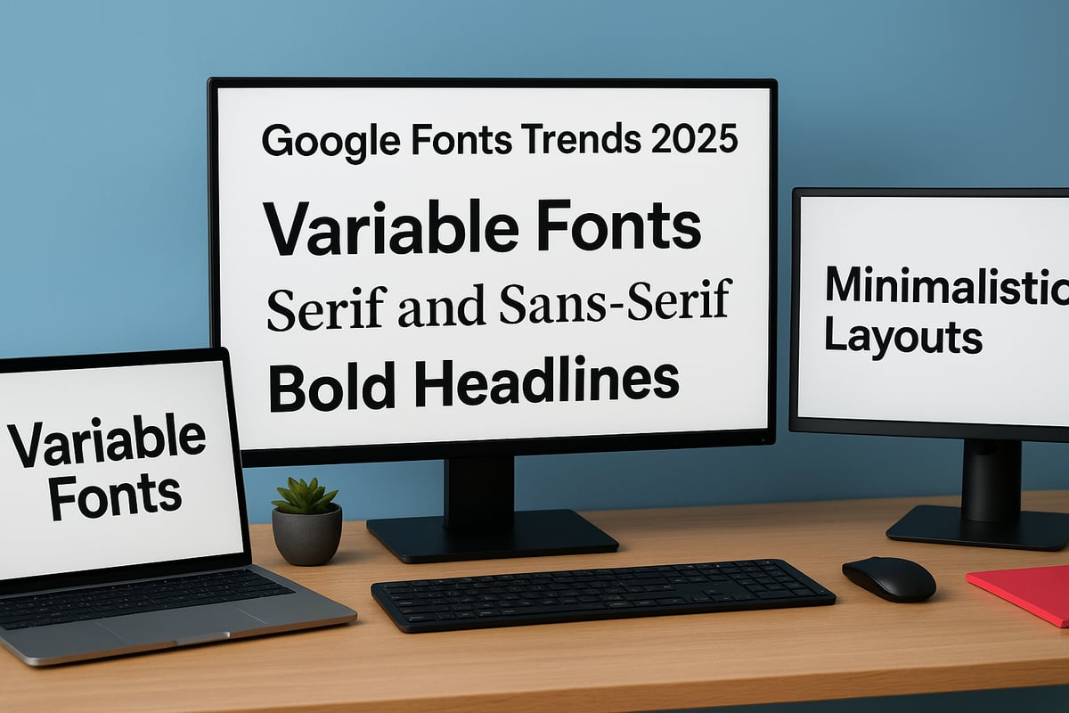 <span style="color:#3882DB">Top 8 Google Fonts Trends Für Websites 2025</span>