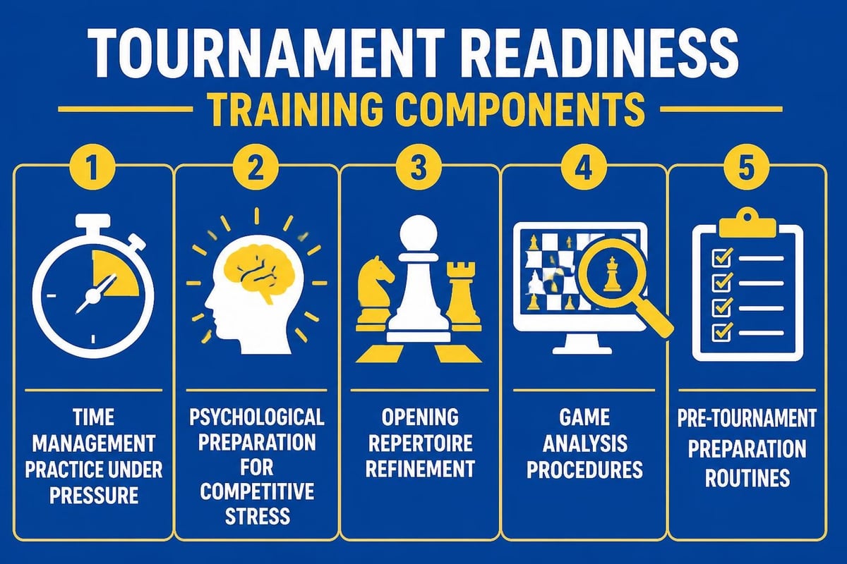 Chess tournament preparation process