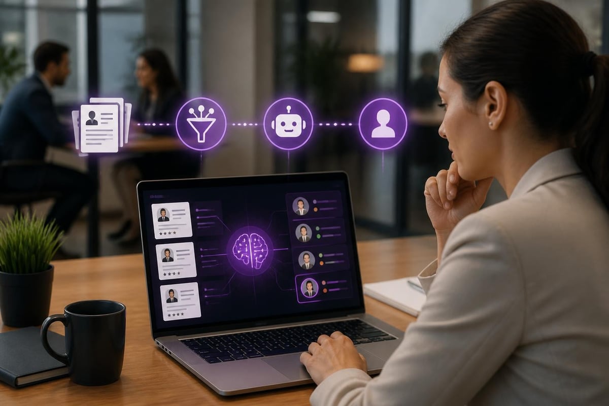 AI recruitment workflow