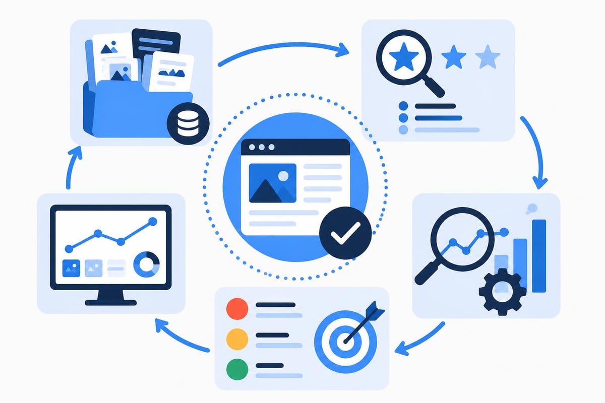 Content maintenance workflow
