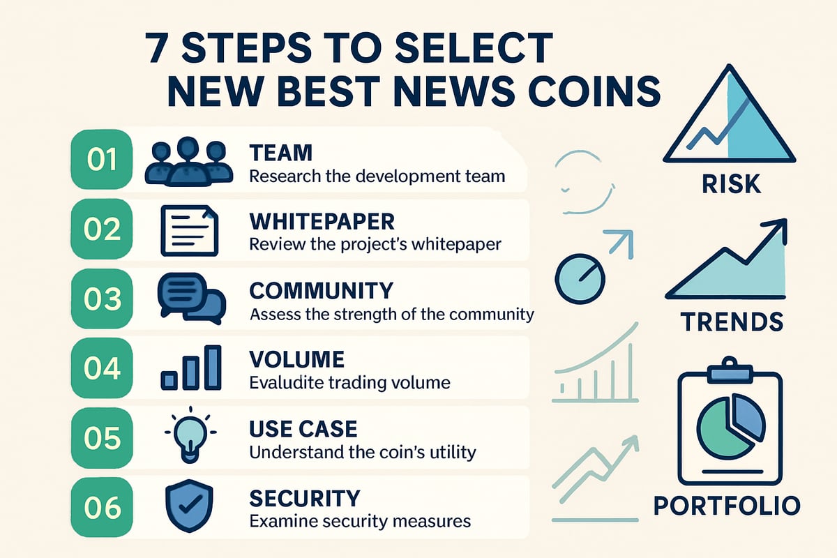 Stappenplan: Hoe Selecteer je de Beste Nieuws Coins voor 2025?