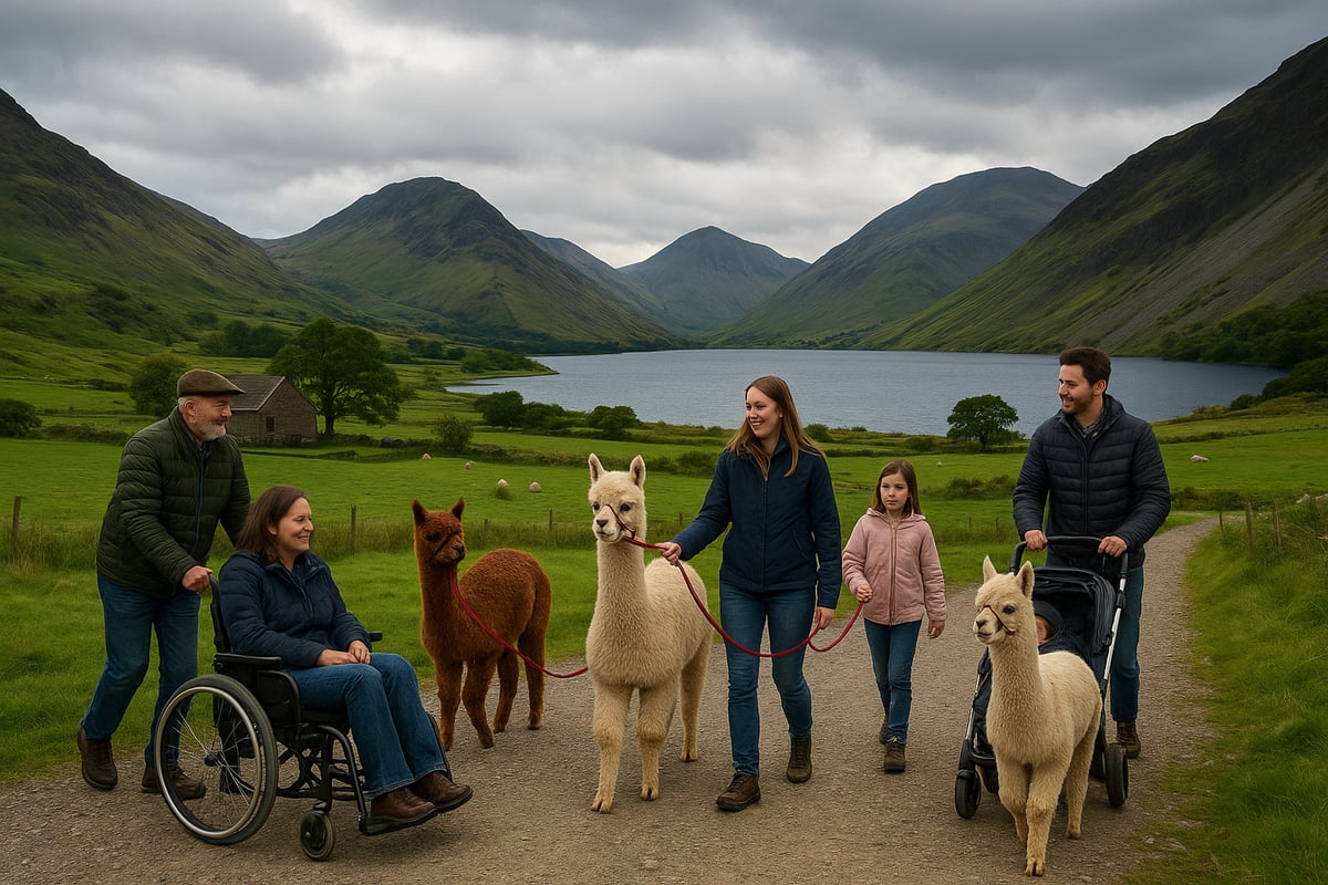 Slik Kommer du deg til Wastwater Alpaca Trekking