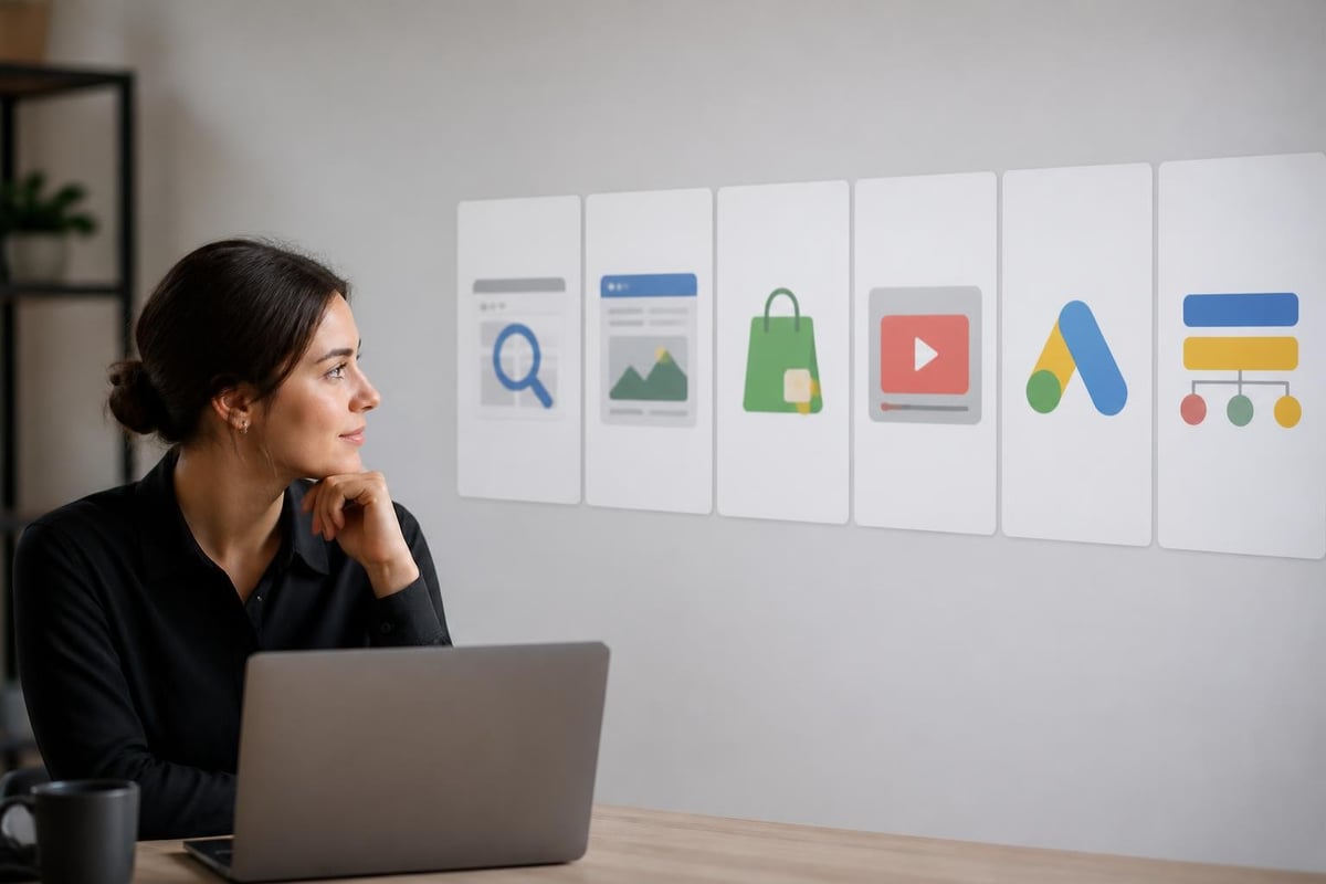 Google Ads Kampagnentypen