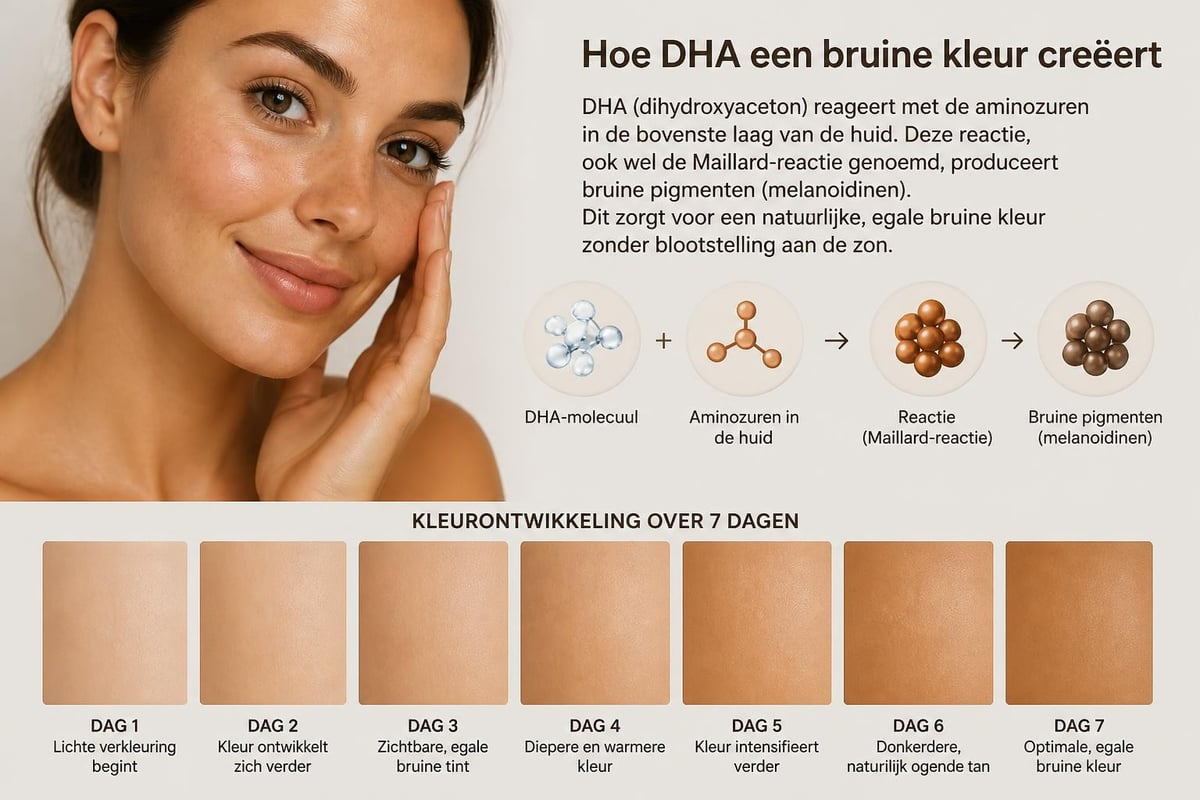 DHA reactie met huidcellen