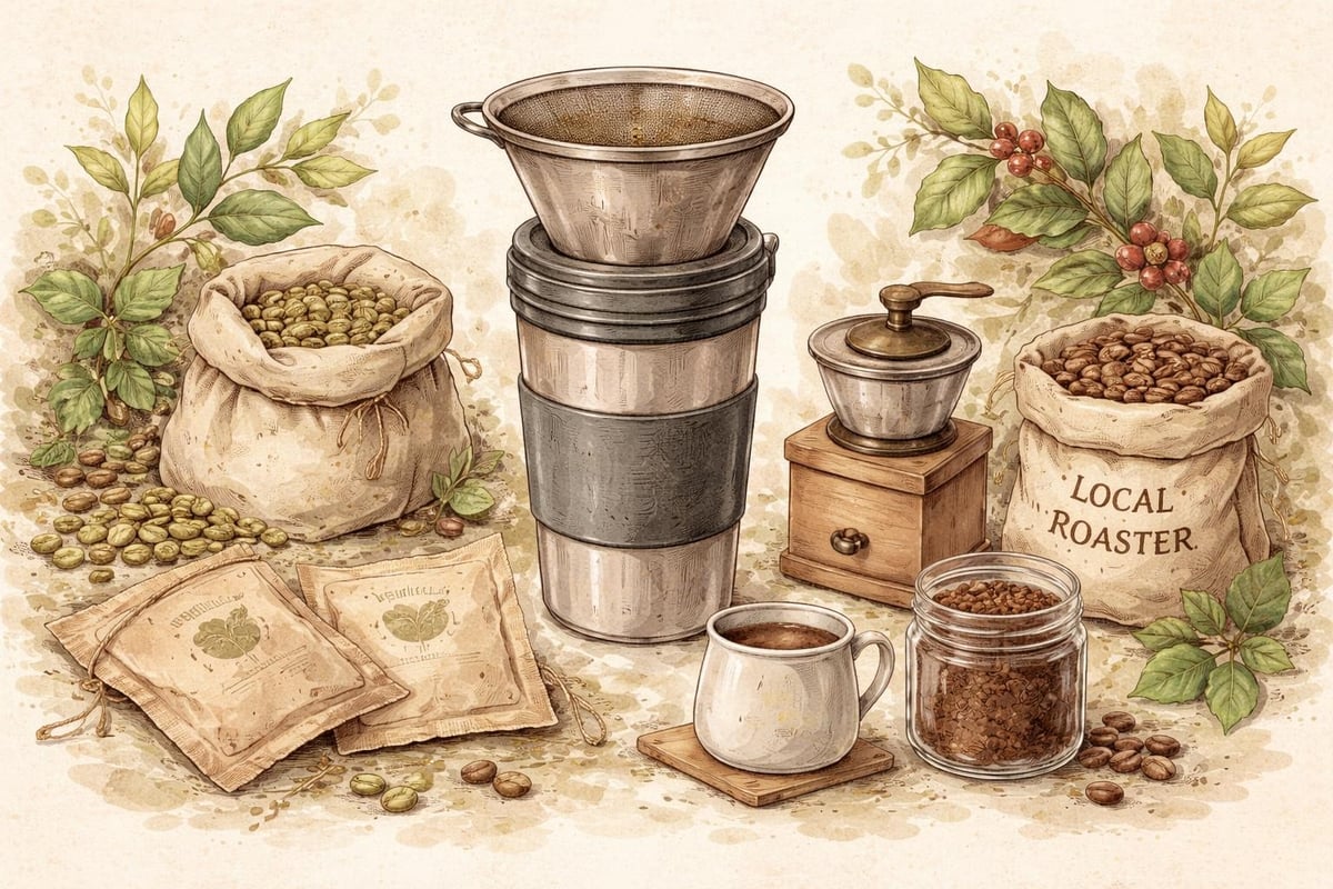 Sustainable travel coffee practices