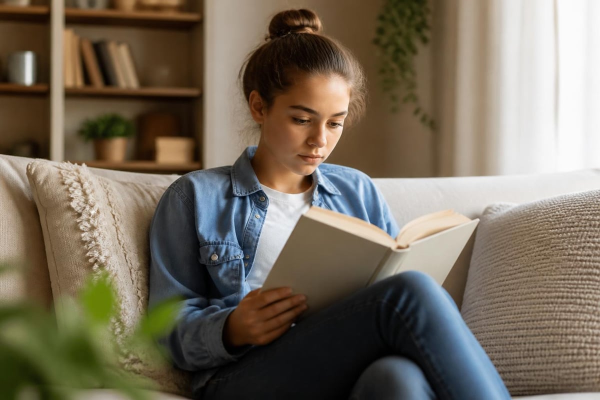 Bibliotherapy benefits for teens
