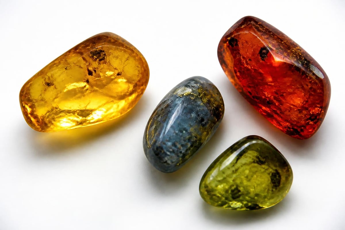 Amber color spectrum