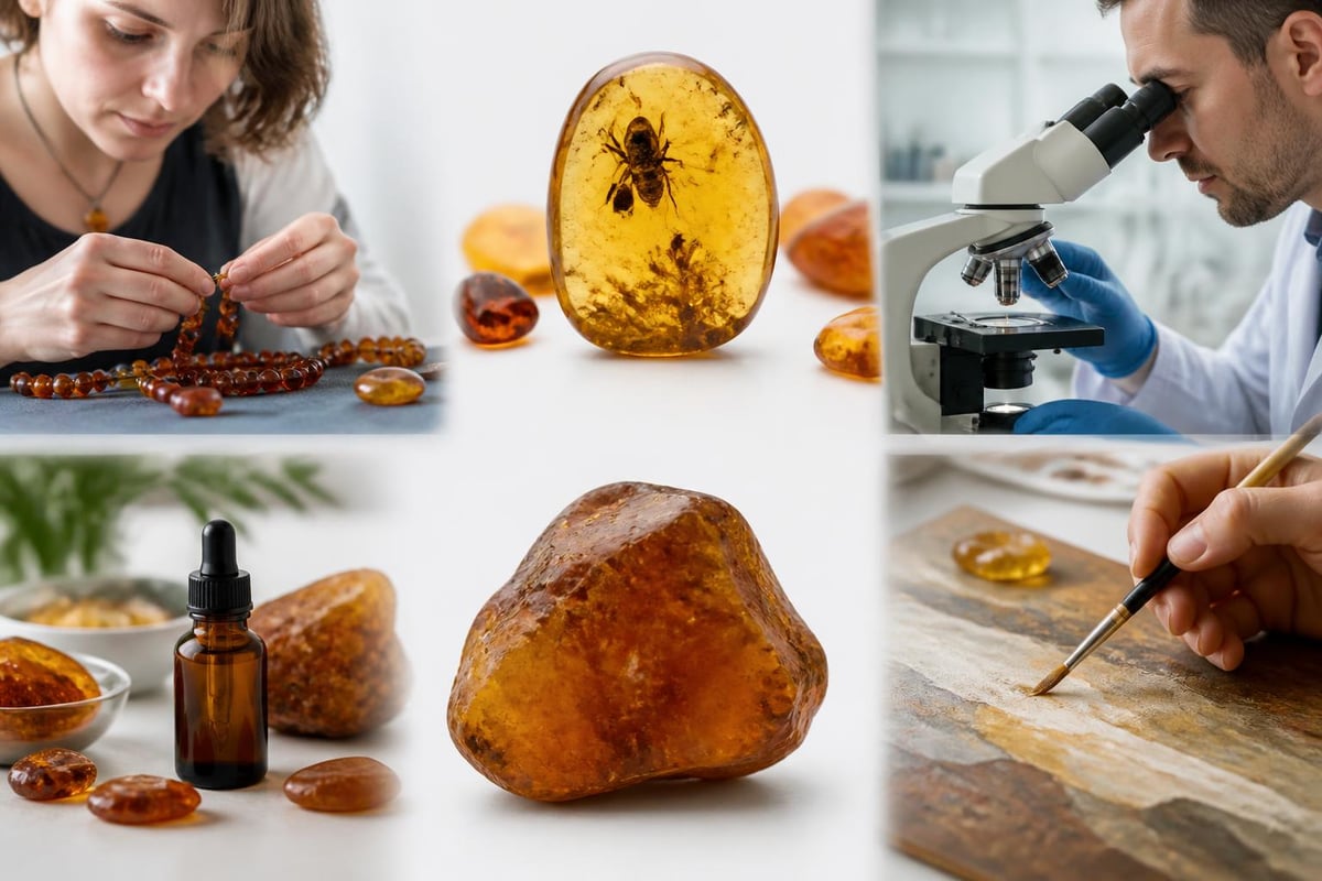 Amber uses across time