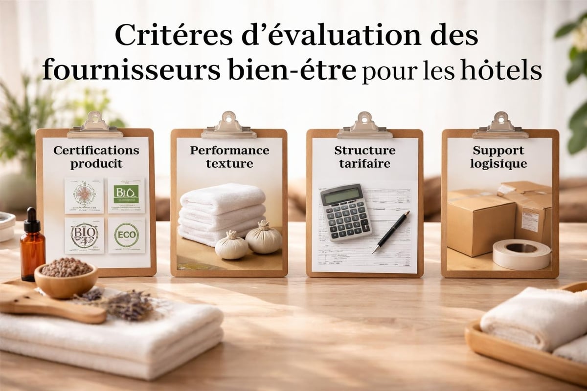 Critères de sélection fournisseur spa