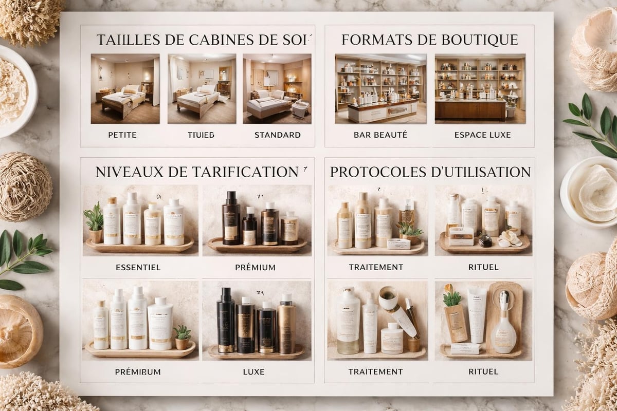 Gamme produits spa hôtel