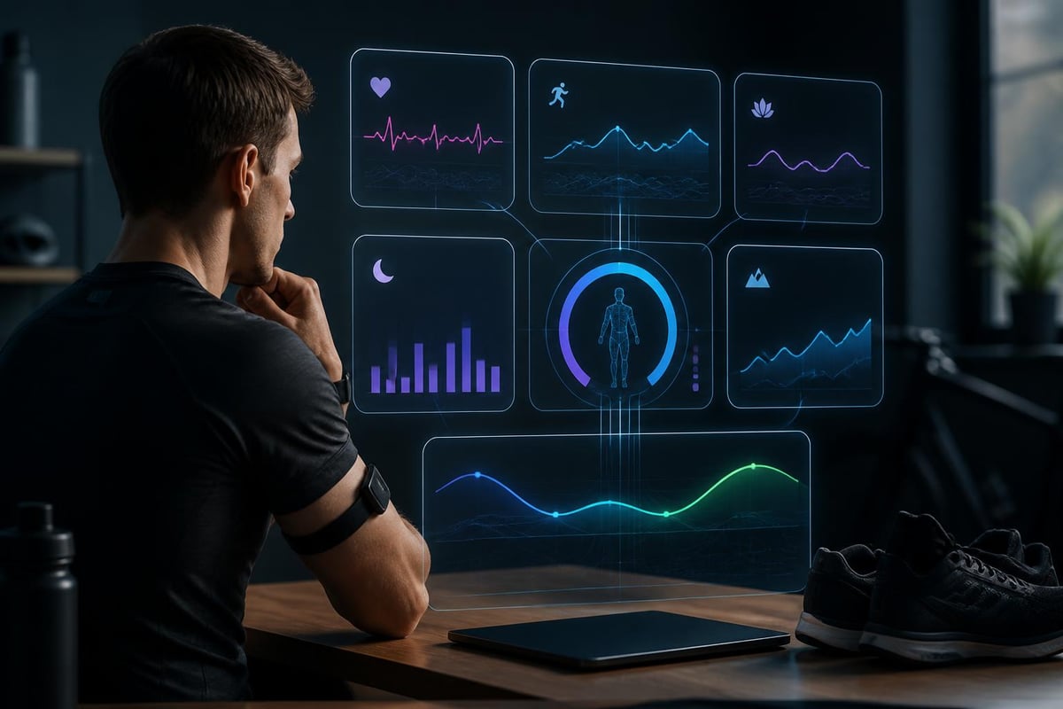 AI algorithm processing endurance metrics