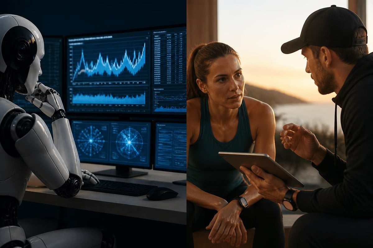 Comparing AI and human coaching approaches