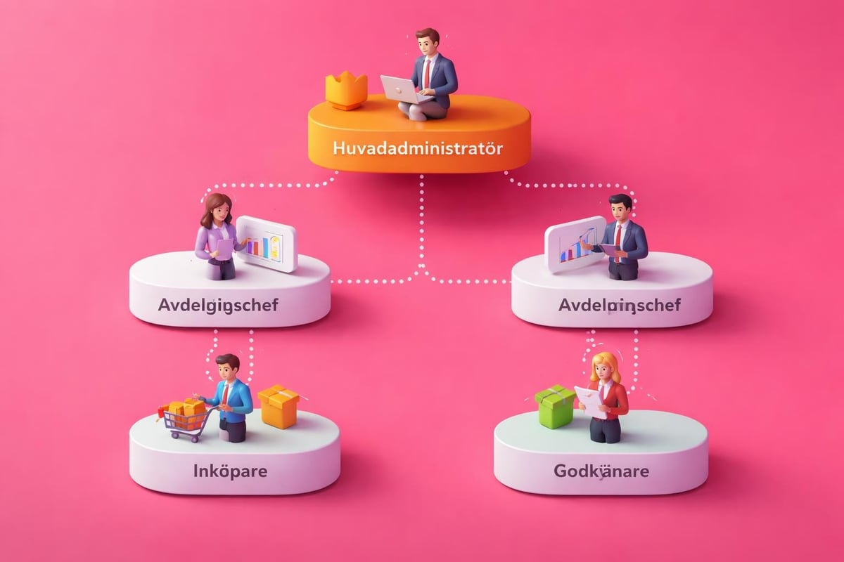 B2B portal användarroller