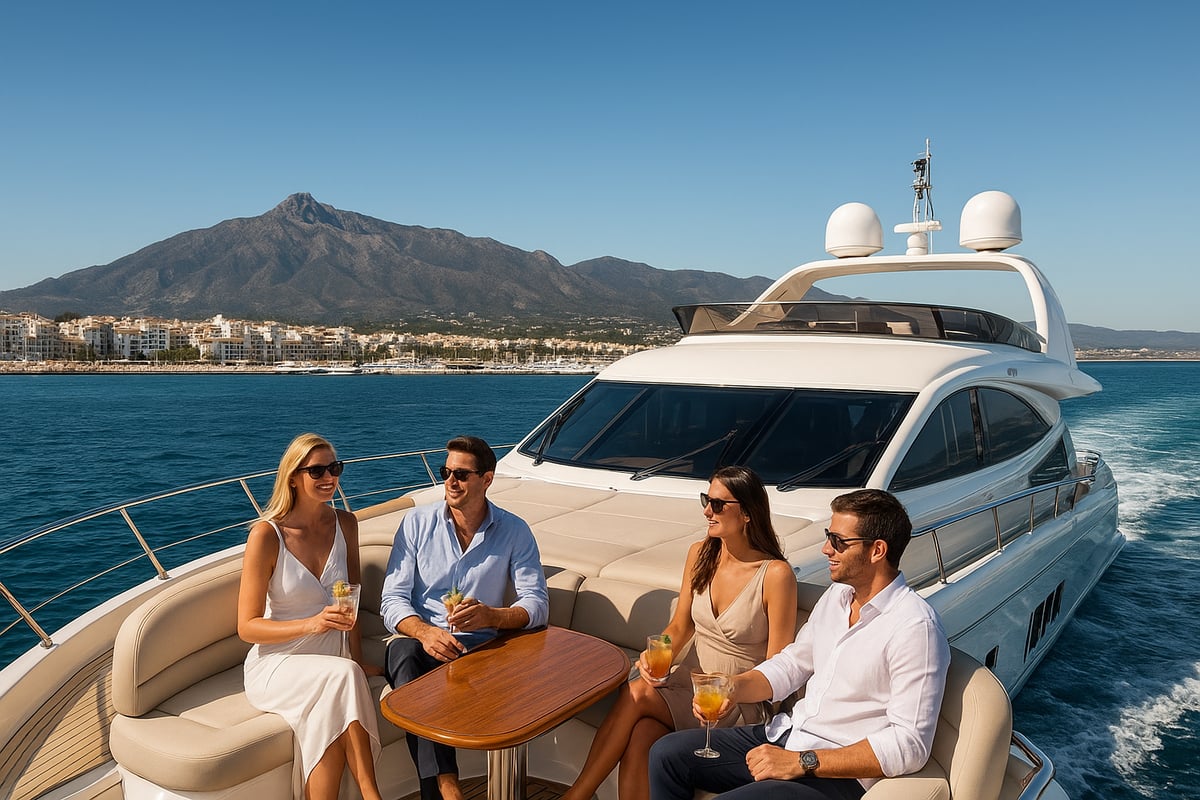 Why Charter a Yacht in Marbella, Spain?