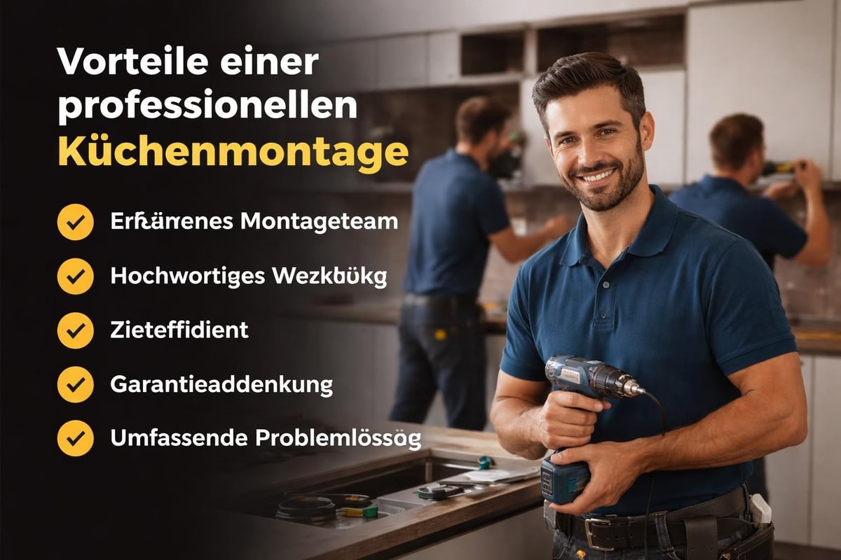 Professionelle IKEA Küchenmontage