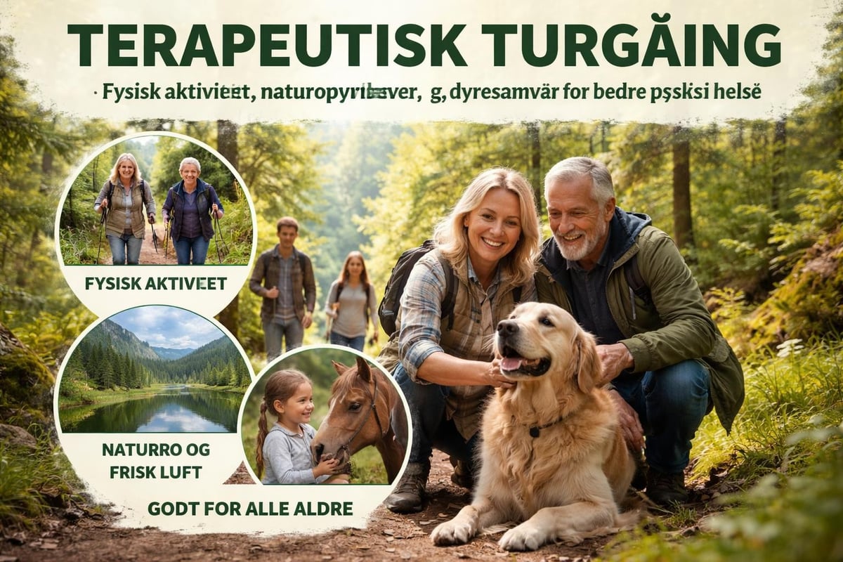 Therapeutic hiking benefits