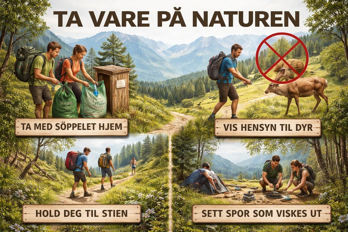 Sustainable hiking practices
