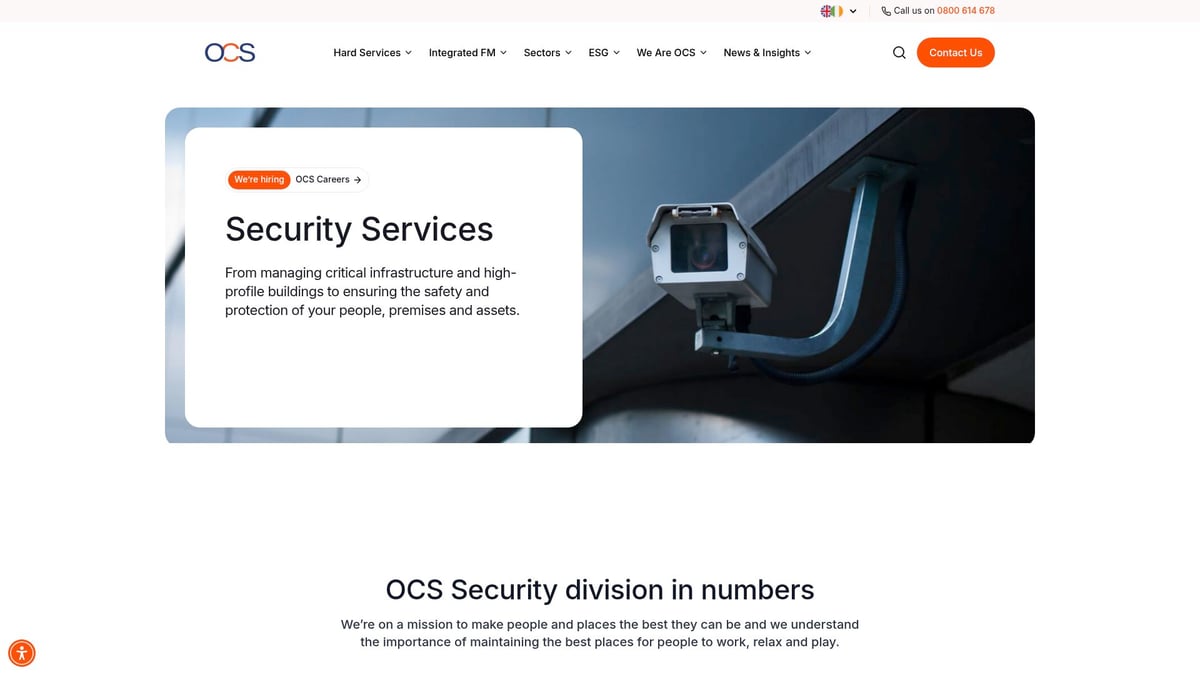 7 Best Security Guard Companies Near Me for 2025 - O.C.S. Group UK